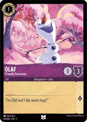 Olaf : Friendly Snowman - 52/204