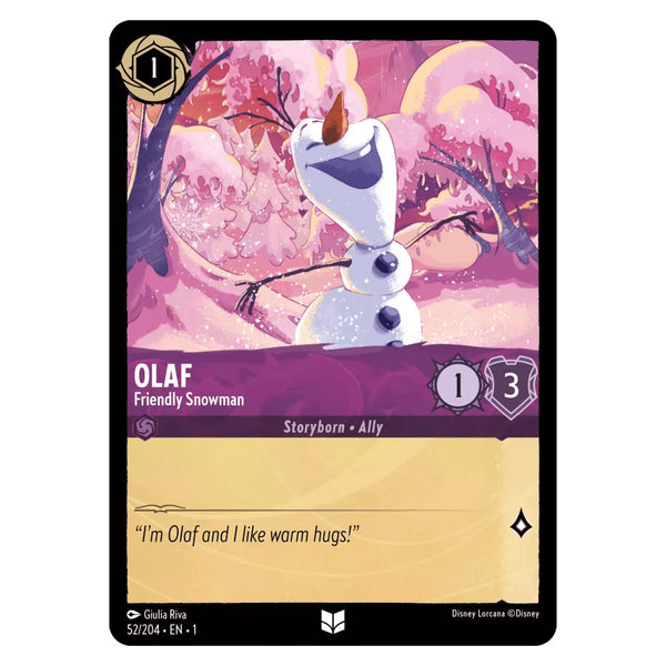 Olaf : Friendly Snowman - 52/204