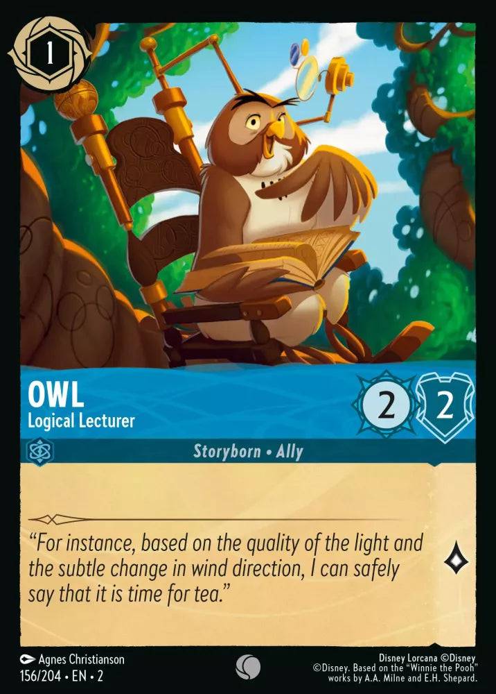 Owl : Logical Lecturer - 156/204 - Lockett Labs UK