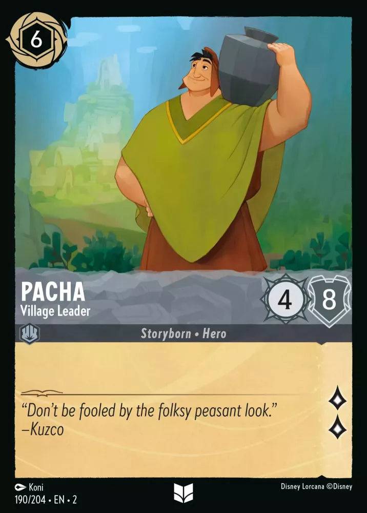 Pacha : Village Leader - 190/204 - Lockett Labs UK