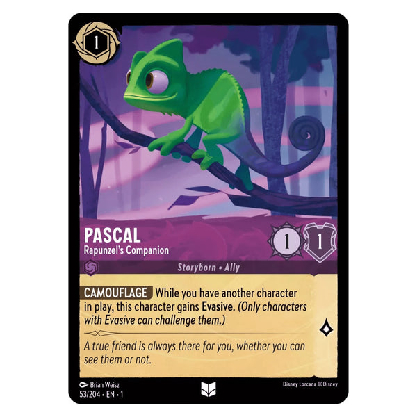 Pascal (Foil) : Rapunzel's Companion - 53/204