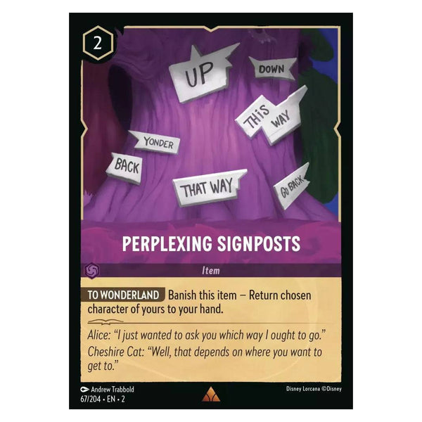 Perplexing Signposts - 67/204