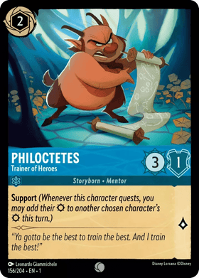 Philoctetes (Foil) : Trainer of Heroes - 156/204
