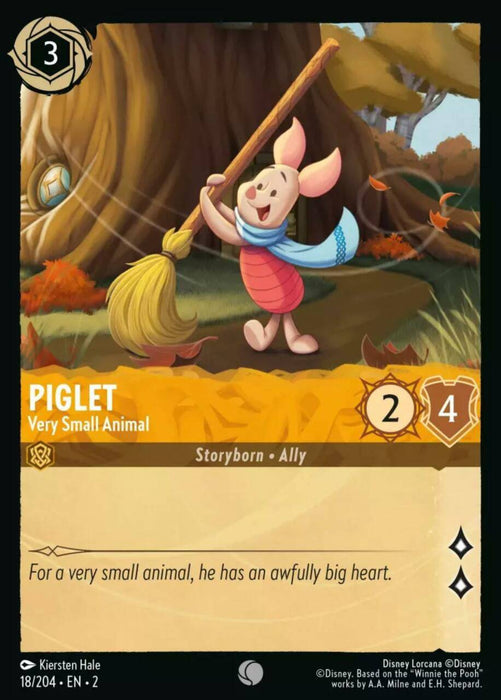 Piglet (Foil) : Very Small Animal - 18/204