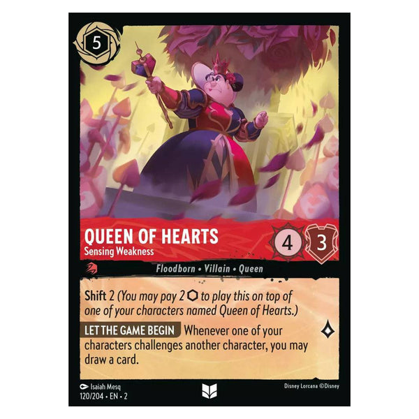 Queen of Hearts : Sensing Weakness - 120/204