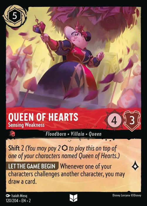 Queen of Hearts : Sensing Weakness - 120/204