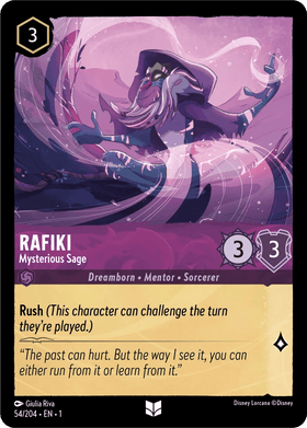 Rafiki (Foil) : Mysterious Sage - 54/204