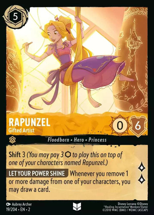 Rapunzel : Gifted Artist - 19/204