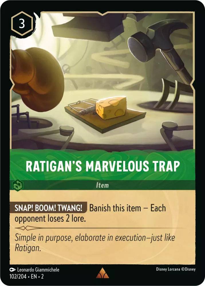 Ratigan's Marvelous Trap - 102/204 - Lockett Labs UK