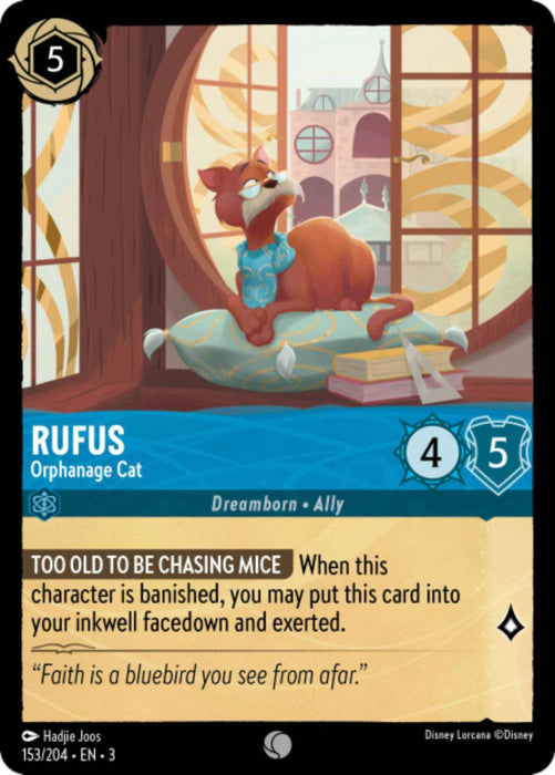 Rufus : Orphanage Cat - 153/204