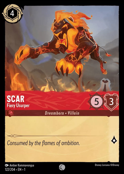 Scar : Fiery Usurper - 122/204