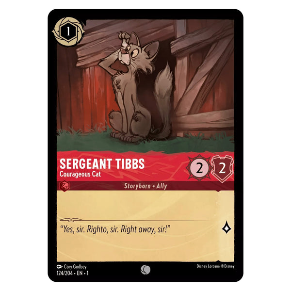 Sergeant Tibbs : Courageous Cat - 124/204