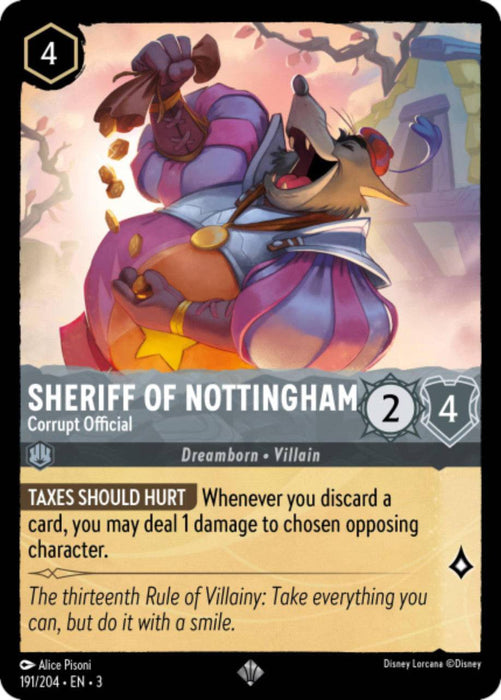 Sheriff Of Nottingham : Corrupt Official - 191/204