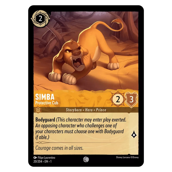 Simba (Foil) : Protective Cub - 20/204