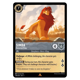 Simba (Foil) : Returned King - 189/204