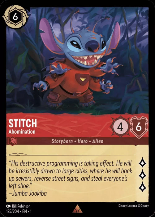 Stitch : Abomination - 125/204