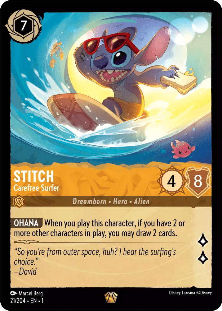 Stitch : Carefree Surfer - 21/204 - Lockett Labs UK