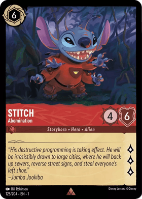 Stitch (Foil) : Abomination - 125/204
