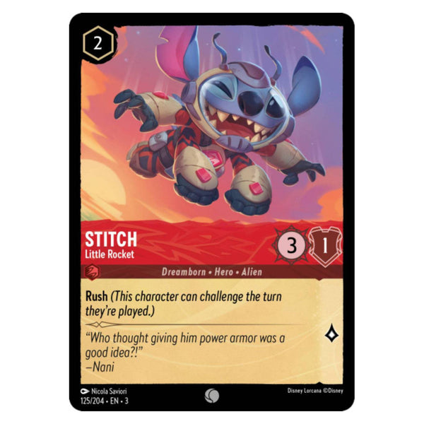Stitch : Little Rocket - 125/204