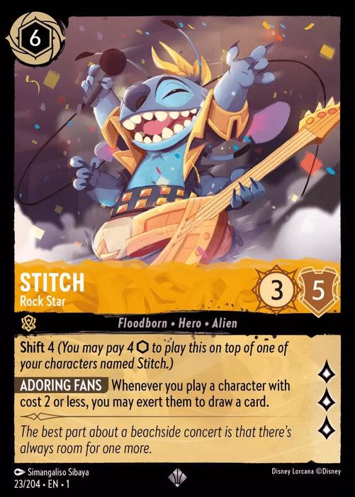 Stitch : Rock Star - 23/204