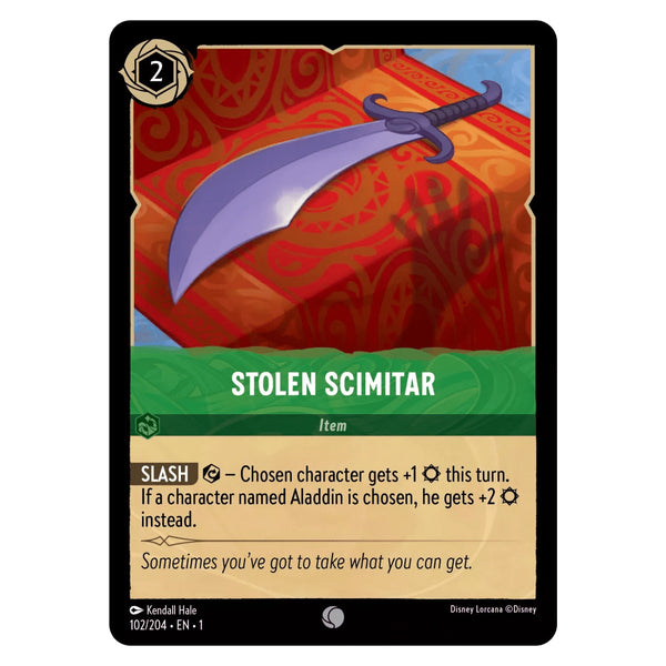 Stolen Scimitar (Foil) - 102/204