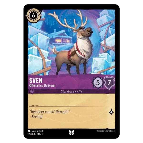 Sven (Foil) : Official Ice Deliverer - 55/204
