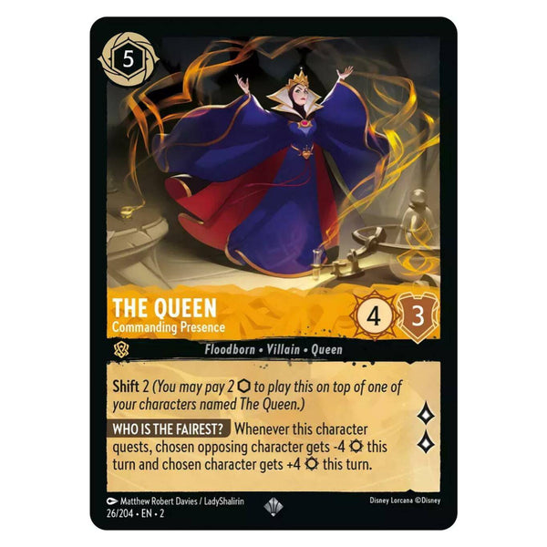 The Queen (Foil) : Commanding Presence - 26/204