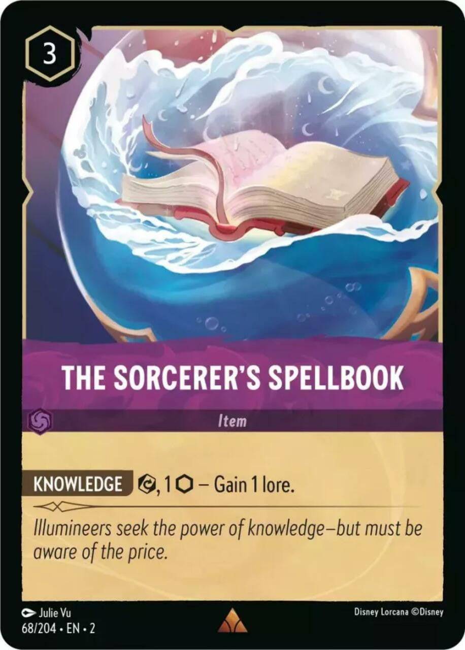 The Sorcerer's Spellbook (Foil) - 68/204 - Lockett Labs UK
