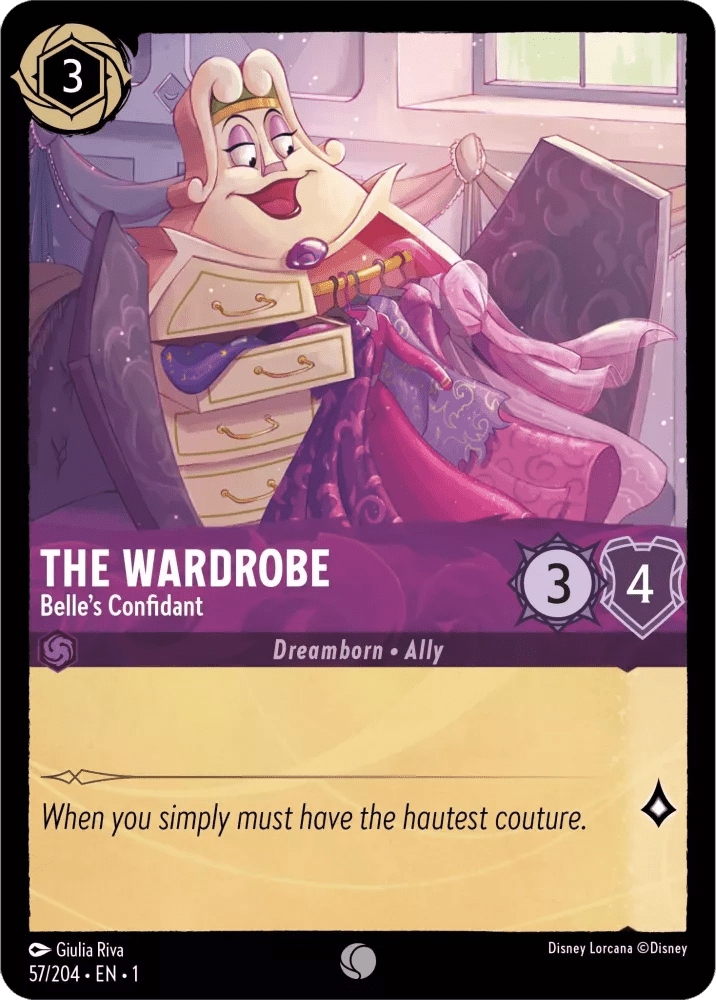 The Wardrobe : Belle's Confidant - 57/204 - Lockett Labs UK