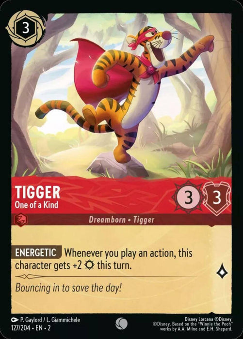 Tigger (Foil) : One of a Kind - 127/204