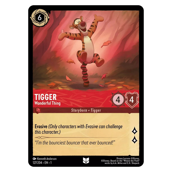 Tigger (Foil) : Wonderful Thing - 127/204