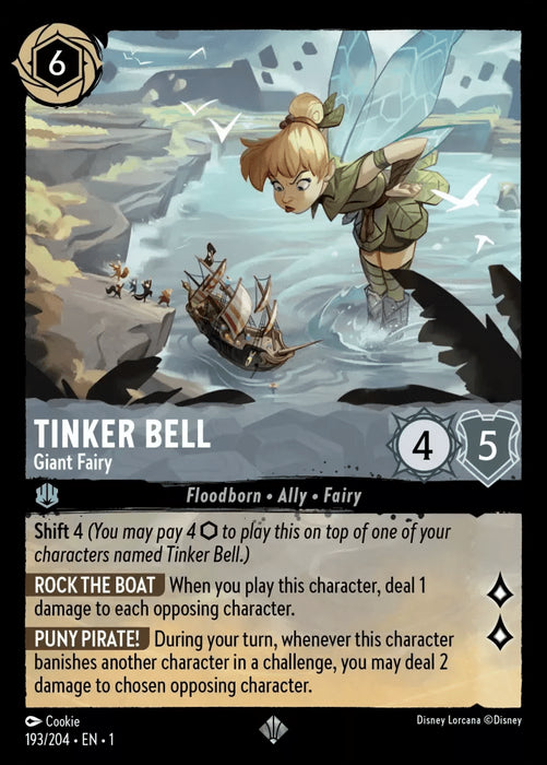 Tinker Bell (Foil) : Giant Fairy - 193/204