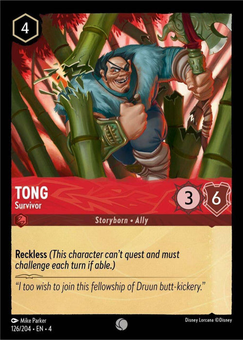 Tong : Survivor - 126/204