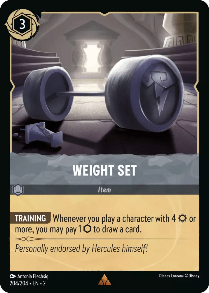 Weight Set - 204/204 - Lockett Labs UK