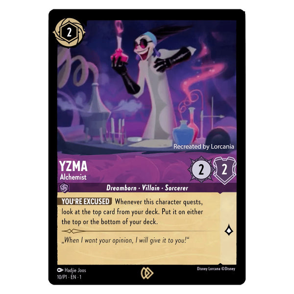 Yzma (Foil) : Alchemist - 60/204