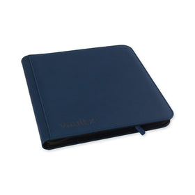 Vault X : 12-Pocket Exo-Tec Zip Binder - Royal Blue