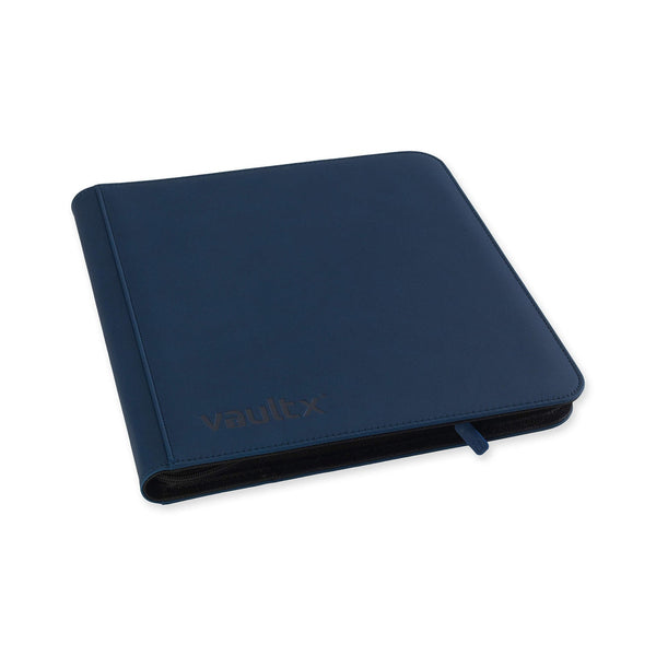Vault X : 12-Pocket Exo-Tec Zip Binder - Royal Blue