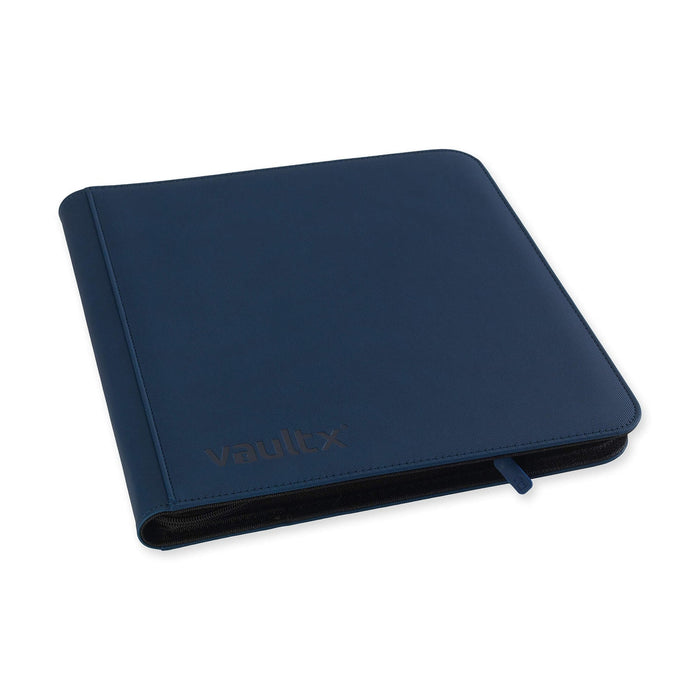 Vault X : 12-Pocket Exo-Tec Zip Binder - Royal Blue