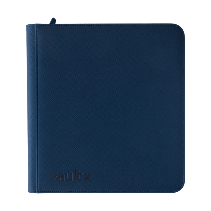 Vault X : 12-Pocket Exo-Tec Zip Binder - Royal Blue