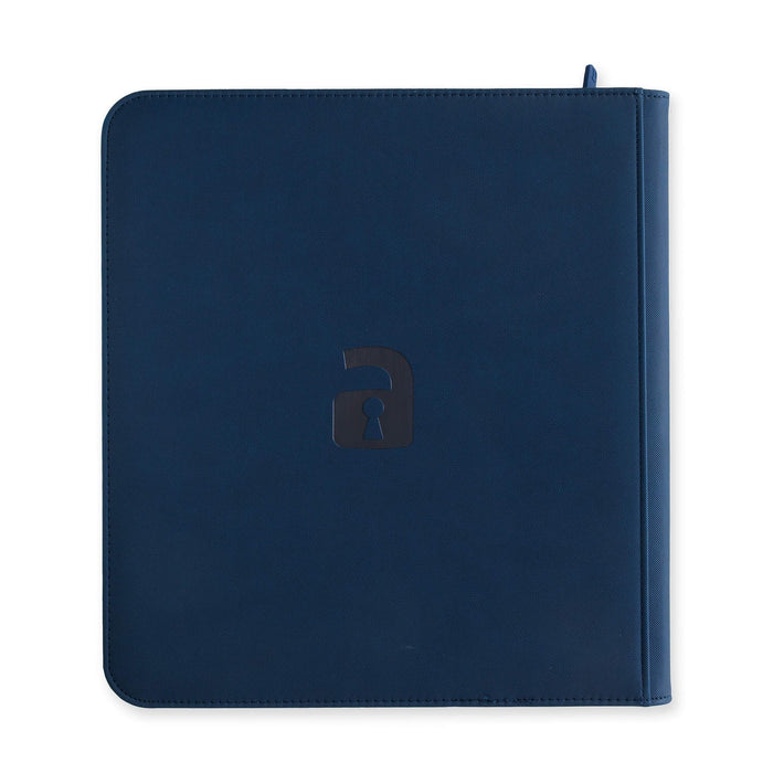 Vault X : 12-Pocket Exo-Tec Zip Binder - Royal Blue