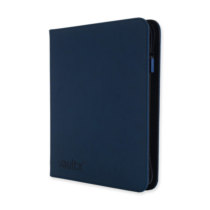 Vault X : 12-Pocket Exo-Tec Zip Binder - Royal Blue