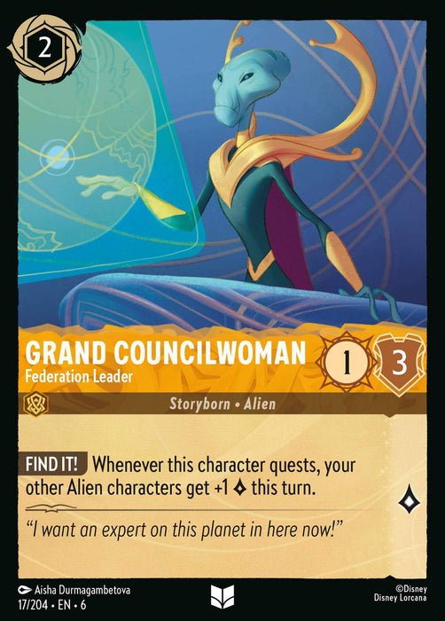 Grand Councilwoman : Federation Leader - 17/204