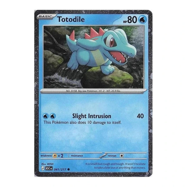 Totodile : ALTERNATE PROMO (Holo) - 041/217