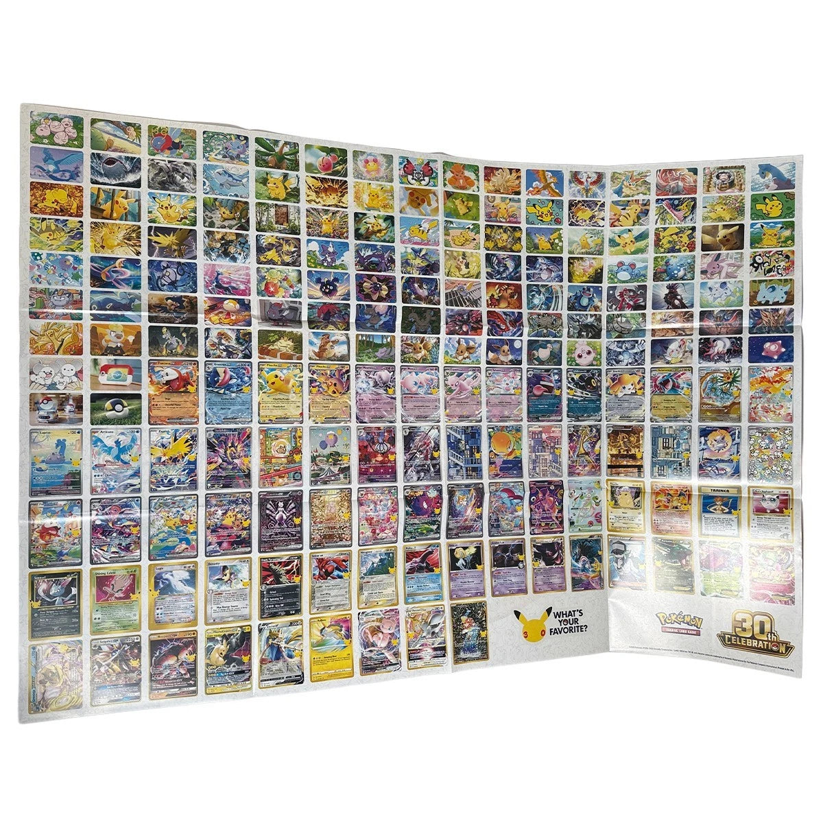 Pokemon 30th Anniversary Double-Sided Poster, image 2 of 2