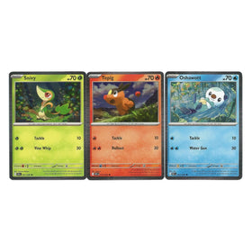 Snivey, Tepig & Oshawott : ALTERNATE PROMO (Holo) - 001/086, 011/086 & 021/086