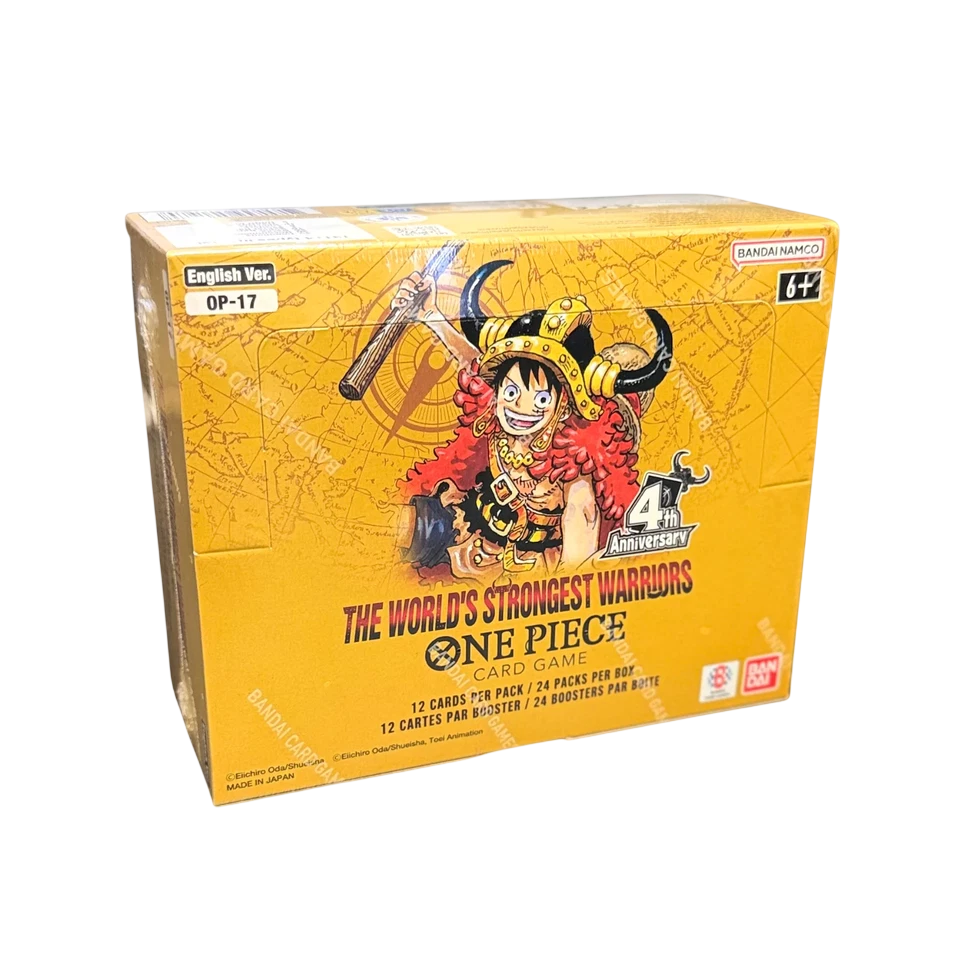 One Piece: The World’s Strongest Warriors OP-17 - Booster Box, image 4 of 4