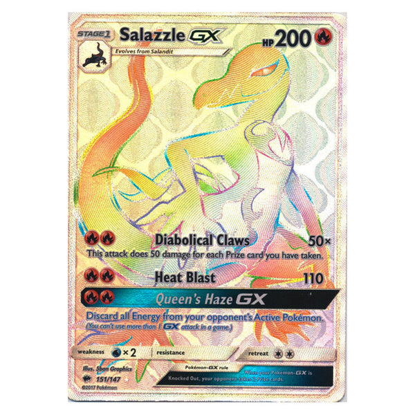 Salazzle GX : BURNING SHADOWS - 151/147