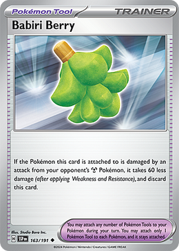 Babiri Berry : SURGING SPARKS - 163/191
