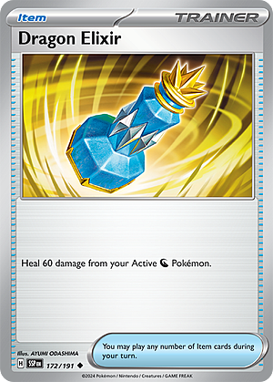 Dragon Elixir : SURGING SPARKS - 172/191 - Lockett Labs UK
