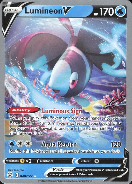 Lumineon V : Gabriel Fernandez World Championship 2023 - 040/172 - Lockett Labs UK